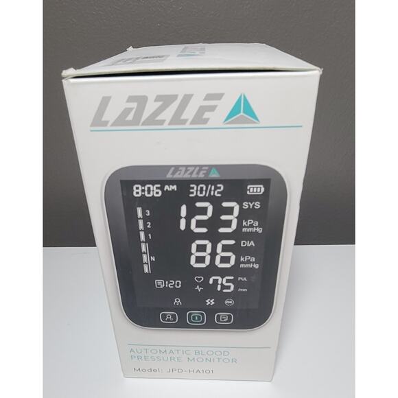 LAZLE Blood Pressure Monitor Model JPD-HA101 Automatic NEW - Picture 9 of 9